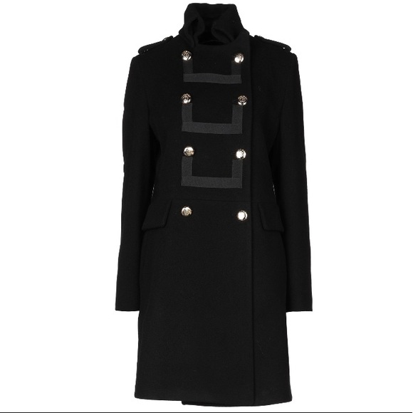 ROBERTO CAVALLI WOOL & CASHMERE COAT - Picture 9 of 13